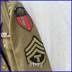 WWII US Army Named Uniform Theatre Made Patches Ledo Road CBI
