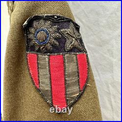WWII US Army Named Uniform Theatre Made Patches Ledo Road CBI
