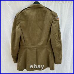 WWII US Army Named Uniform Theatre Made Patches Ledo Road CBI