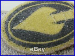 WWII US Army OSS Spear Lemon Yellow Oval FE, Pocket Patch