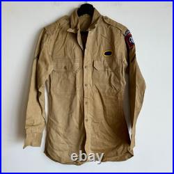 WWII US Army Patched Shirt 82nd Airborne