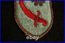 WWII US Army Persian Gulf Command SSI Shoulder Patch Bullion Tehran Tailored VF+