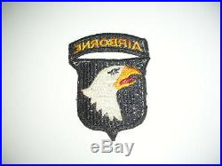 WWII US Army Screaming Eagles 101st Airborne Division Insignia Patch