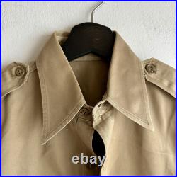 WWII US Army Shirt Patched 10th Mountain 45th Infantry Div Thunderbirds Italy