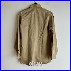 WWII US Army Shirt Patched 10th Mountain 45th Infantry Div Thunderbirds Italy