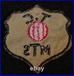 WWII US Army T. C. MTS Red Ball Express Drivers Sleeve Patch Theater Made Europe