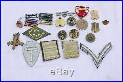 WWII US Army Texas Division Insignia Grouping