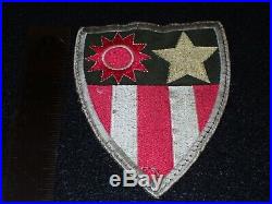 WWII US Army USAAF Tailor Made China Burma India CBI Jacket Patch A-2 Orig. 5 In