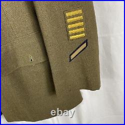 WWII US Army Uniform Middle East Command Patch Dated 1942 Size 37R