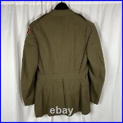 WWII US Army Uniform Middle East Command Patch Dated 1942 Size 37R