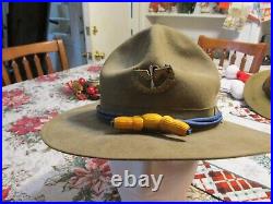 WWII US Army air corps Champaign stetson