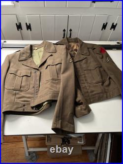 WWII US Army combat Ike jackets CPL, 112th Infantry, 28th Infantry Division 2