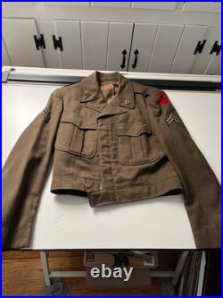 WWII US Army combat Ike jackets CPL, 112th Infantry, 28th Infantry Division 2