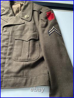 WWII US Army combat Ike jackets CPL, 112th Infantry, 28th Infantry Division 2