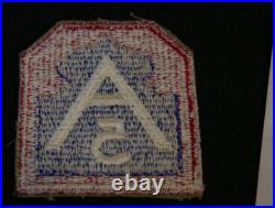 WWII US LTG Mark W. Clark Signed Letter & SSI Patch 5th Army Feb. 1944 England
