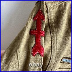 WWII US army 24th & 32nd Inf Div patches bullion Citation patch