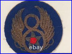 WWII U. S. 8th ARMY AIR FORCE PATCH IN BULLION