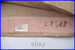 WWII U. S. ARMY AIRBORNE ENLISTED PARA/GLIDER KHAKI OVERSEAS CAP withBLUE PATCH