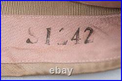 WWII U. S. ARMY AIRBORNE ENLISTED PARA/GLIDER KHAKI OVERSEAS CAP withBLUE PATCH