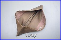 WWII U. S. ARMY AIRBORNE ENLISTED PARA/GLIDER KHAKI OVERSEAS CAP withBLUE PATCH