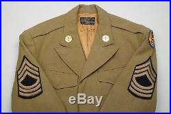 WWII U. S. ARMY AIR CORPS 8th AIR FORCE ENLISTED MAN'S B-14 JACKET BRIT PATCH
