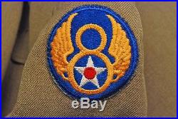 WWII U. S. ARMY AIR CORPS 8th AIR FORCE ENLISTED MAN'S B-14 JACKET BRIT PATCH