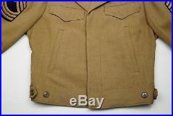 WWII U. S. ARMY AIR CORPS 8th AIR FORCE ENLISTED MAN'S B-14 JACKET BRIT PATCH