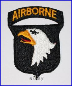 WWII U. S. Army 101st Airborne Division Blackback Shoulder Insignia Patch