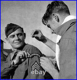 WWII U. S. Army 1st Rangers Battalion Khaki Shirt a very rare uniform