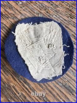 WWII U. S. Army Air Forces Bullion Collar Patch Theater-Made Dress Insignia
