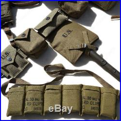 WWII U. S. Army Normandy Landing D-DAY M1 Airborne Division 101 M36 Backpack