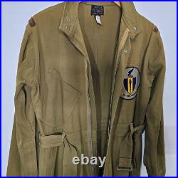 WWII United States Army Air Force (USAAF) Coverall With That Men May Fly Patch