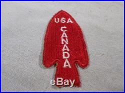 WWII VINTAGE US Army 1st Special Service Force patch USA Canada