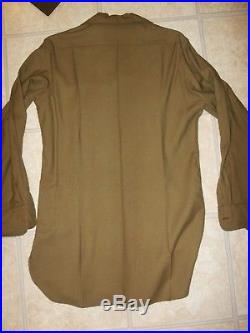 WWII VINTAGE US Army Air Corps Force USAAC 5th Bullion Enlisted Uniform