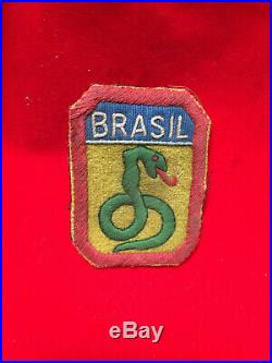 WWII WW2 BRASIL BRAZIL PATCH ORIGINAL Raro FEB War US Army 5 Army