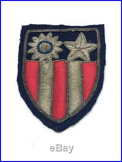 WWII WW2 US U. S. CBI Theater Made Patch, CR40, Original, Army, AAF, Uniform, Air Force