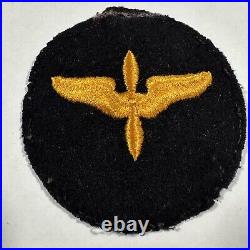 WWII WW2 World War US Army US Army Air Corps Cadet Badge cut edge FELT USAF