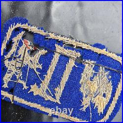 WWI or WWII US Army 2nd Corps Shoulder Patch Insignia Cavalry