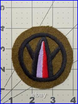 WW 1 US Army 89th Division 341st Machine Gun Battalion Patch Inv# K5889