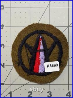 WW 1 US Army 89th Division 341st Machine Gun Battalion Patch Inv# K5889