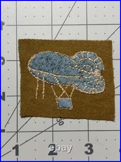 WW 1 US Army Balloon Corps Patch Inv# K6643