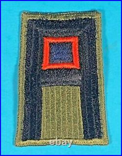 WW 2, US 1st Army RARE Aviation Section, Full Emb. Cut Edge, Excellent Cond, #1