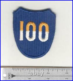 WW 2 US Army 100th Infantry Division Reversed Color 100 Patch Inv# N061