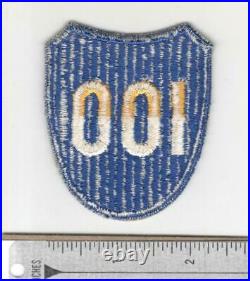 WW 2 US Army 100th Infantry Division Reversed Color 100 Patch Inv# N350