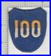 WW 2 US Army 100th Infantry Division Reversed Color Patch Inv# K3917