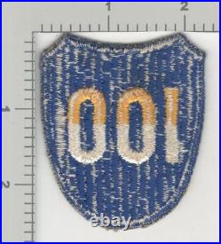 WW 2 US Army 100th Infantry Division Reversed Color Patch Inv# K3917