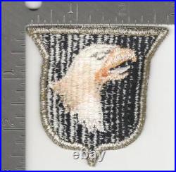 WW 2 US Army 101st Airborne Division OD Border Patch Inv# K0673