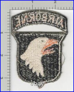 WW 2 US Army 101st Airborne Division Patch Attached Tab Inv# K2812