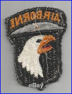 WW 2 US Army 101st Airborne Division Patch Off Uniform Inv# A529
