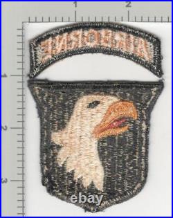 WW 2 US Army 101st Airborne Division Patch & Tab Inv# K2841